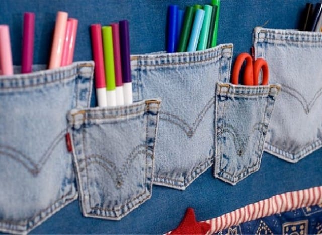 Reciclaje creativo: la forma de reutilizar viejos pantalones vaqueros