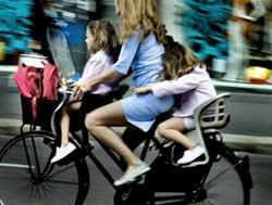 La carica dei ciclisti urbani