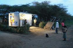 Un chiosco a energia solare per i villaggi etiopi