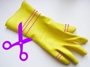 Riciclo creativo guanti spaiati