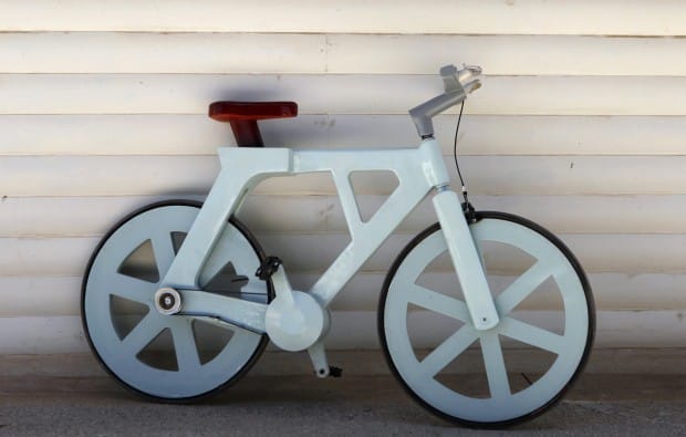 La bicicletta in cartone: leggera, ecologica e resistente