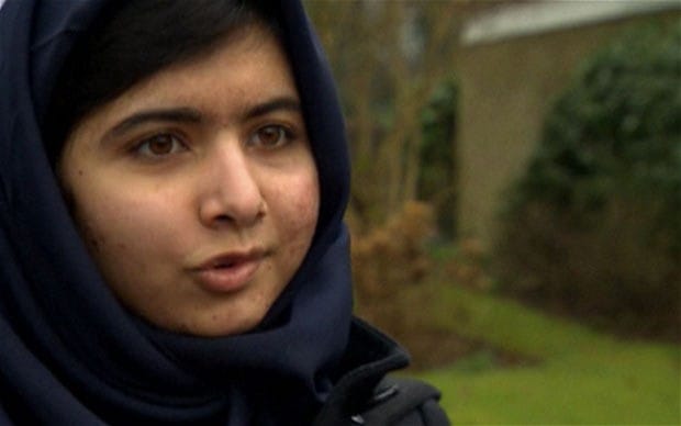 Malala, una bambina che lotta per il diritto allo studio tra le 100 persone più influenti del mondo