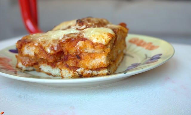 Ricetta lasagne con pane avanzato