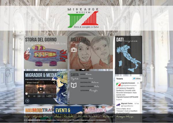 Migrador Museum è il primo museo virtuale dedicato all'immigrazione