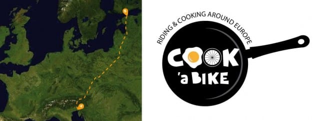 COOKaBIKE, il cuoco in bicicletta da Aviano a Tallin