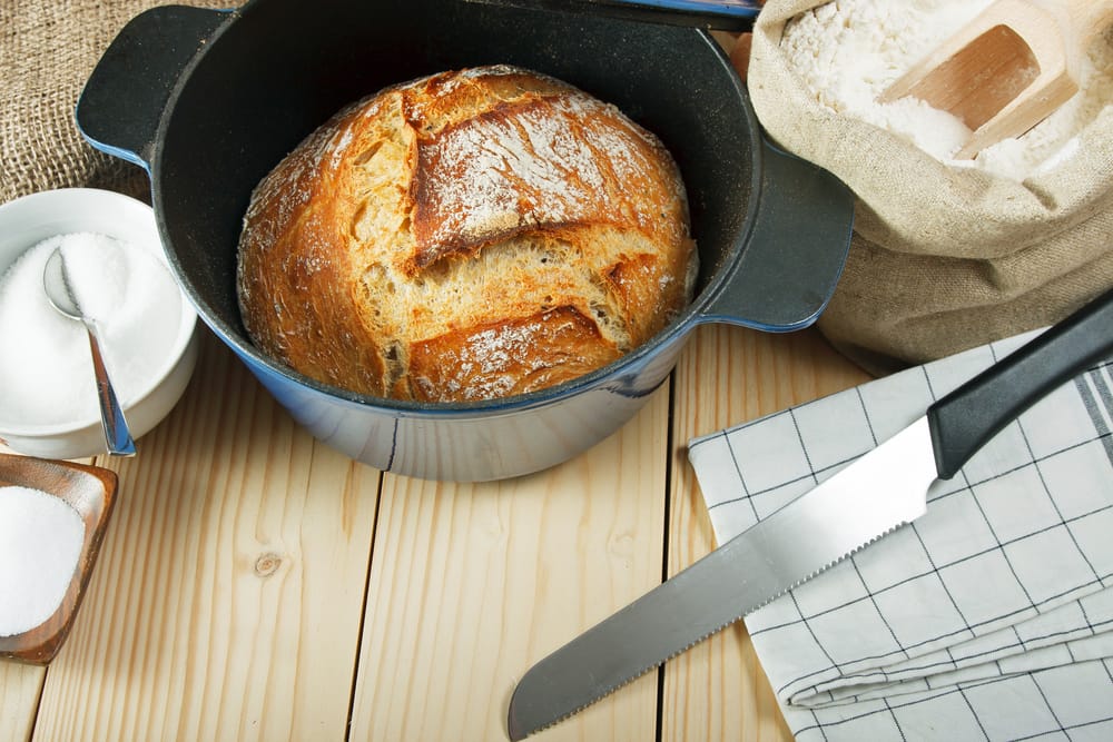 Ricetta pane senza impasto cotto in pentola - Non sprecare