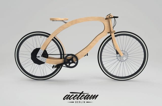 Biciclette elettriche: ecco quella realizzata interamente in legno di frassino