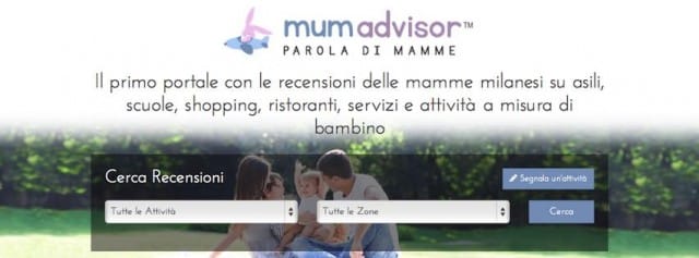 MumAdvisor, il portale con tutte le informazioni a misura di famiglia