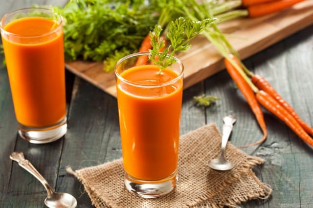 Centrifugato di carote: si prepara in pochi minuti