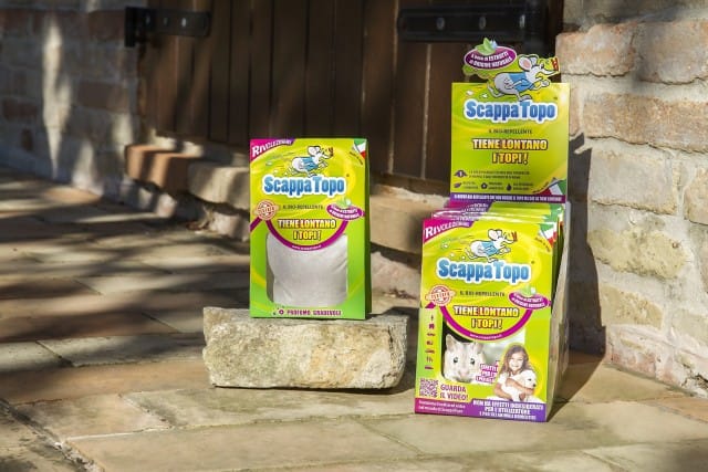 ScappaTopo, il bio-repellente che allontana i topi tutelando ambiente e salute