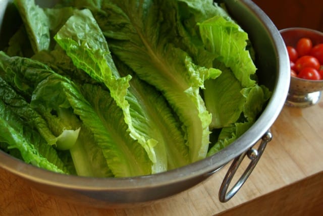 Come lavare l’insalata: acqua tiepida e niente cloro