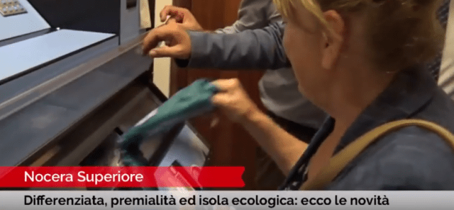 Ecomat: a Nocera Superiore il distributore self service di buste per la differenziata