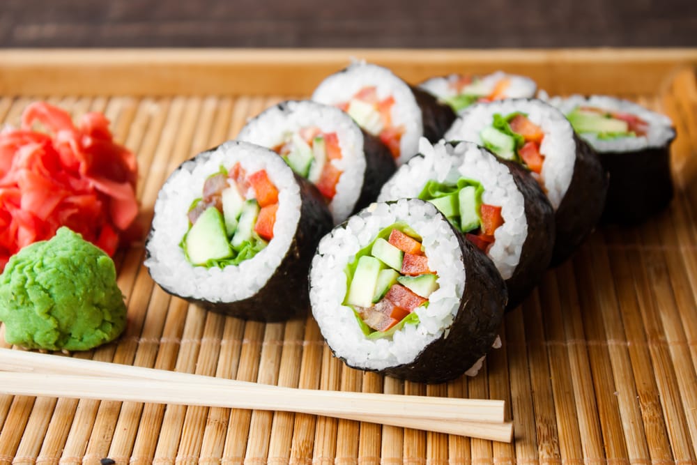 ricetta sushi vegetariano
