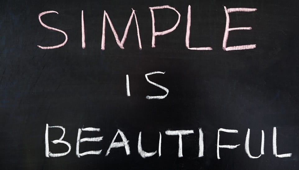 importanza della semplicità