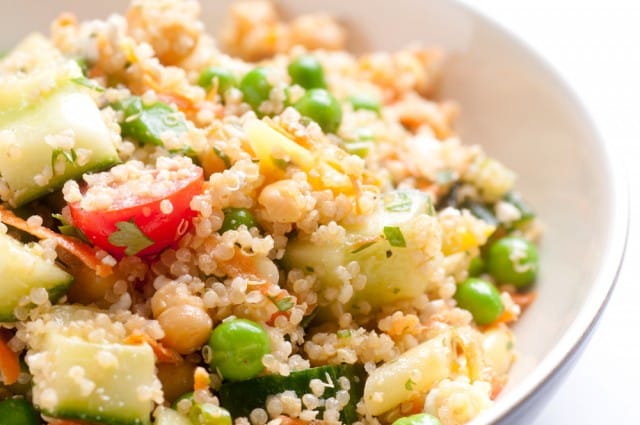 ricetta insalata tiepida di quinoa