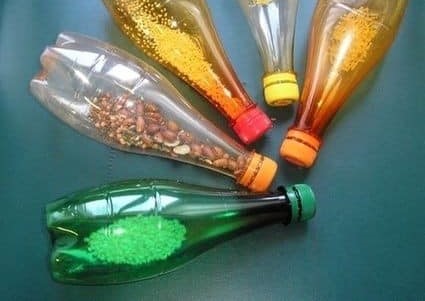 Riciclo creativo bottiglie plastica