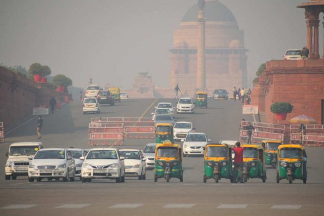 smog a new delhi