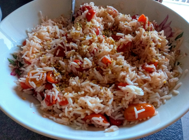 ricetta insalata di riso con pomodorini