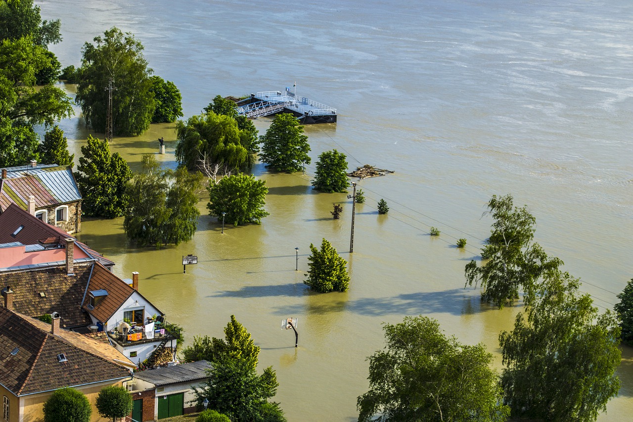 inondazione, alluvione e cambiamento climatico
