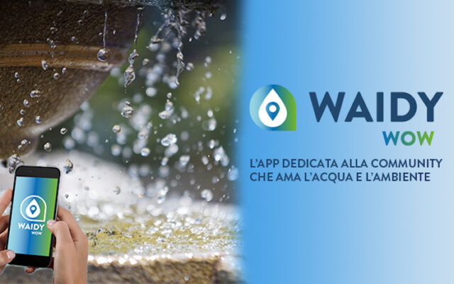 App Waidy WOW per tutelare l’acqua