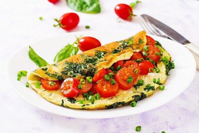 Omelette di verdura: la ricetta sprint