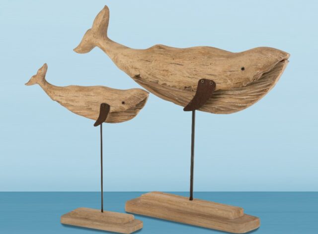 sculture con legno di mare