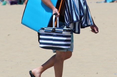 borsa da spiaggia materassino
